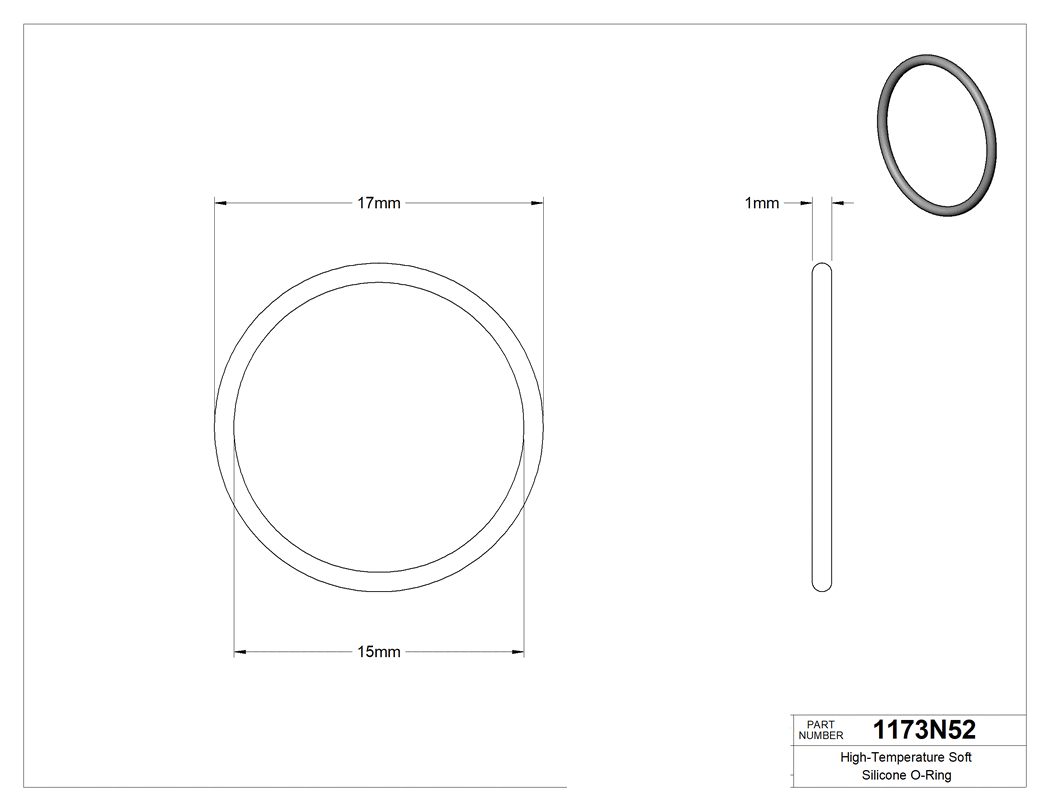 Technical drawing - 1173N52